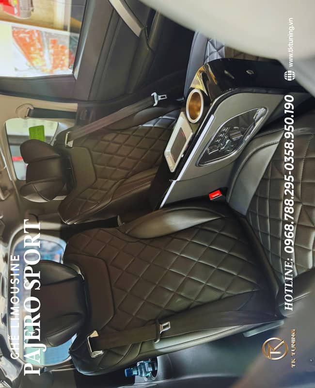 ghế limousine cho xe mitsubishi pajero 2025